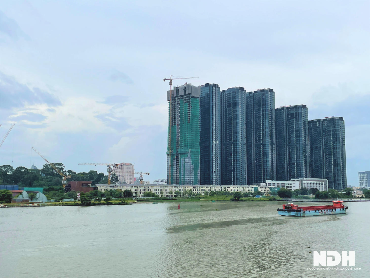 Panorama of Grand Marina Saigon- Villa area 500 billion, luxury apartments 400 million: m2.