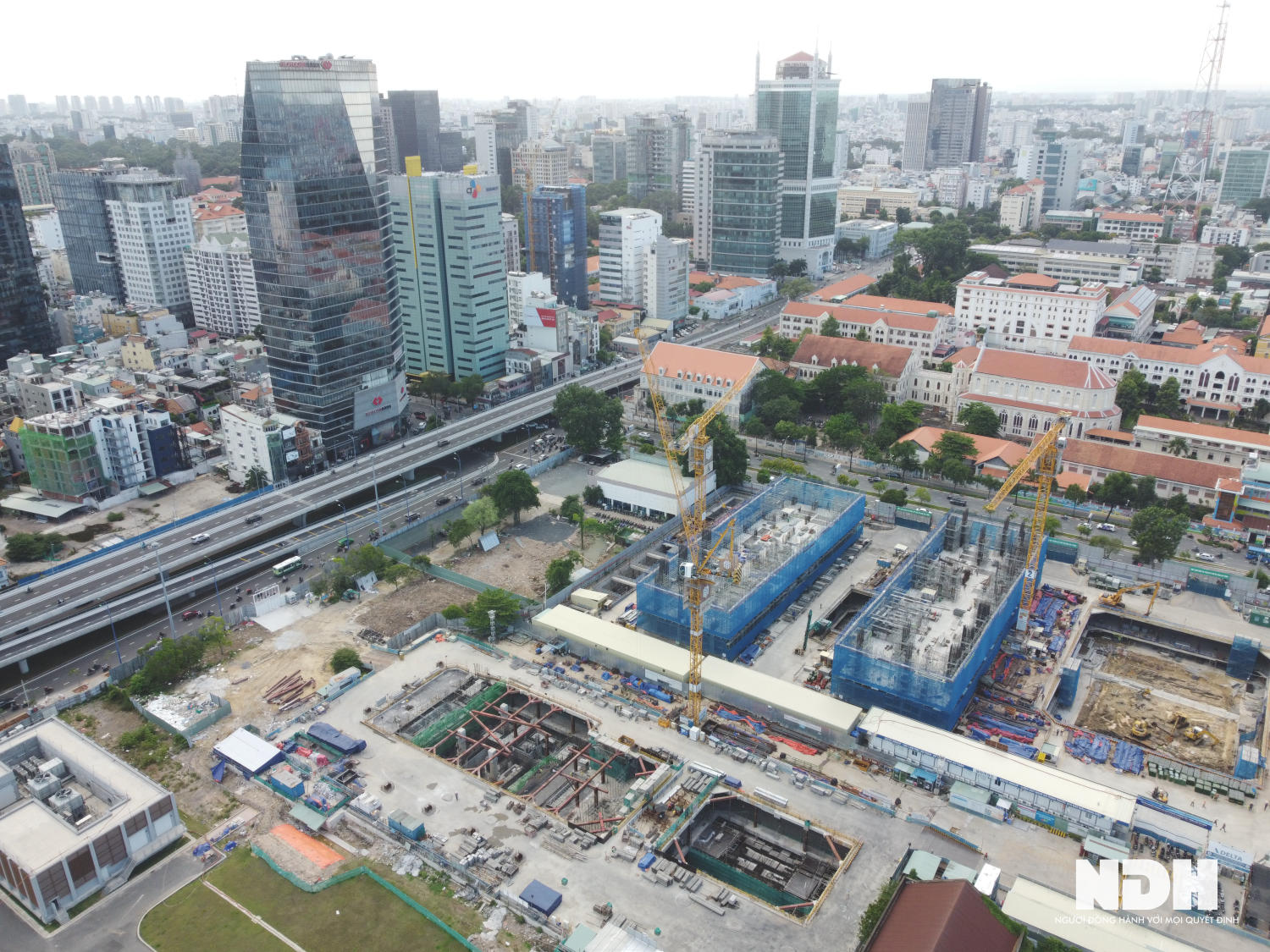 Panorama of Grand Marina Saigon- Villa area 500 billion, luxury apartments 400 million: m2.