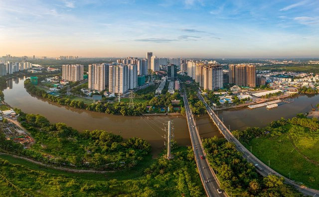 A series of upcoming real estate projects 'stocking' in Ho Chi Minh City at the end of 2022