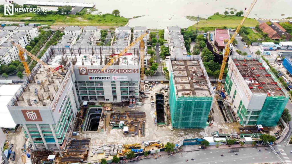 Grand Marina Saigon - Tiến độ tháng 10 năm 2022