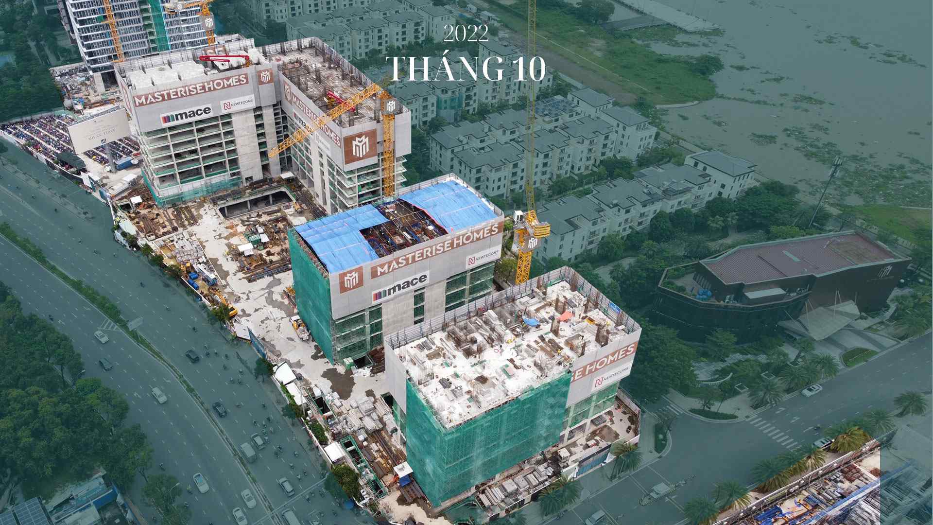 Grand Marina Saigon - Tiến độ tháng 10 năm 2022
