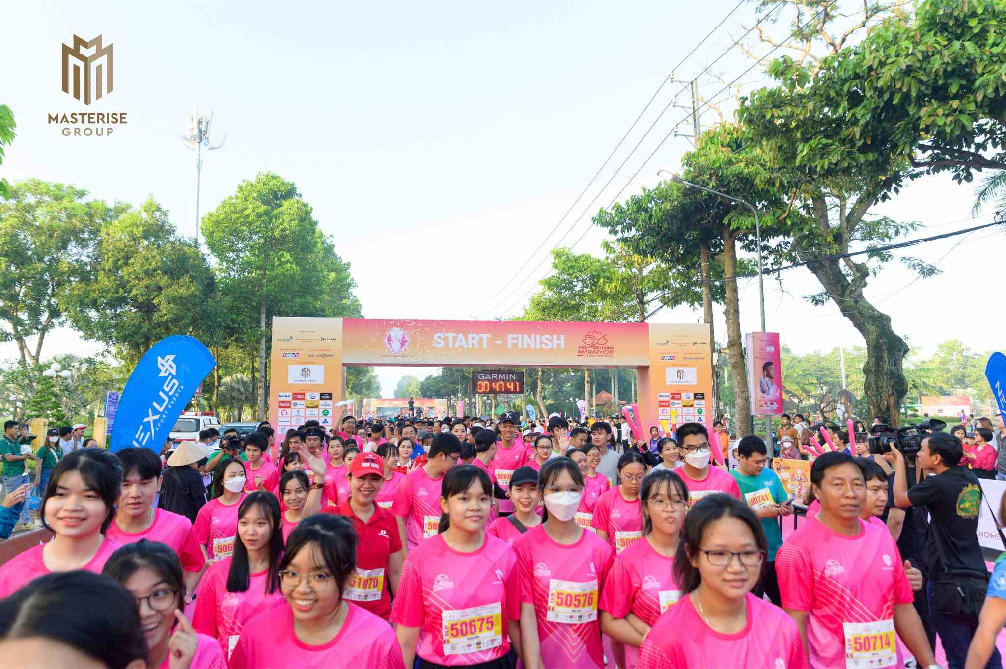 MASTERISE GROUP PARTS WITH MORE THAN 3,200 Athletes participating in the DONG THAP MARATHON RUN IN DONG THAP