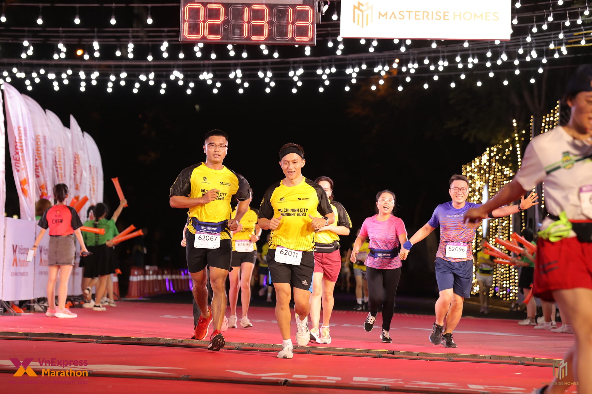 拥有超过 10,000 名运动员的 MASTERISE Homes 在胡志明市完成了第一场夜跑