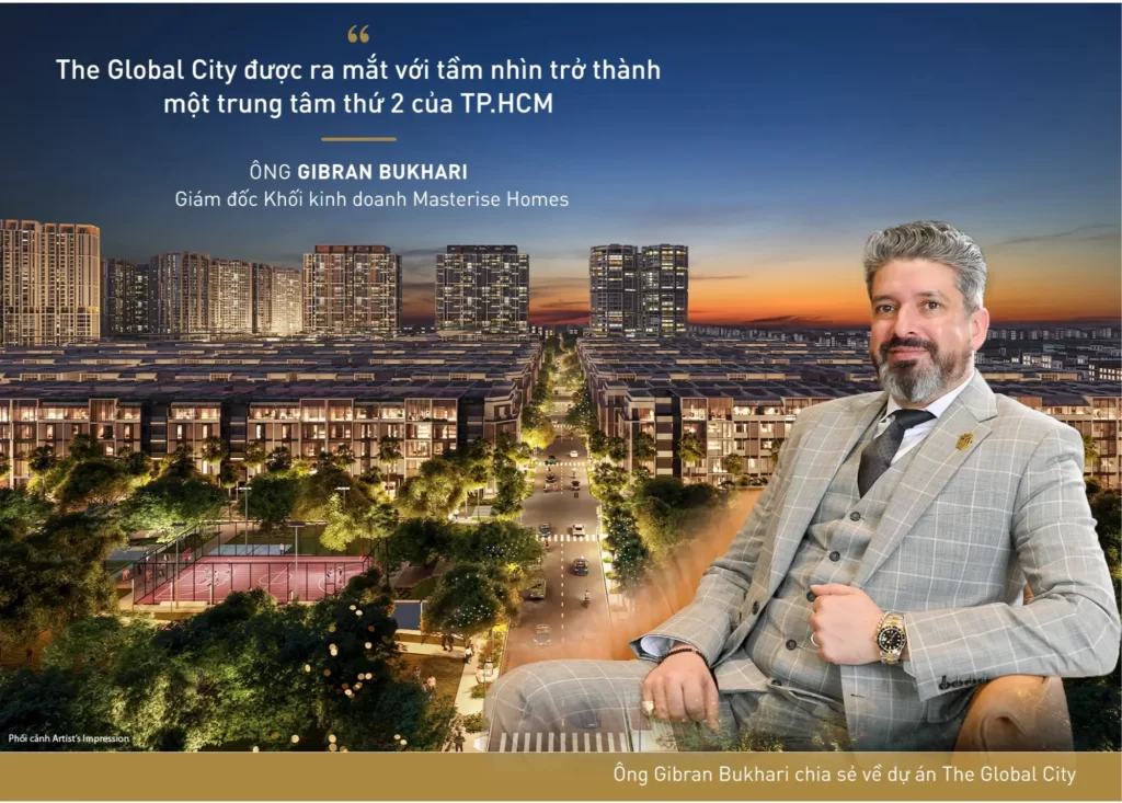 Why is Masterise Homes positioning The Global City as the new center of Ho Chi Minh City?