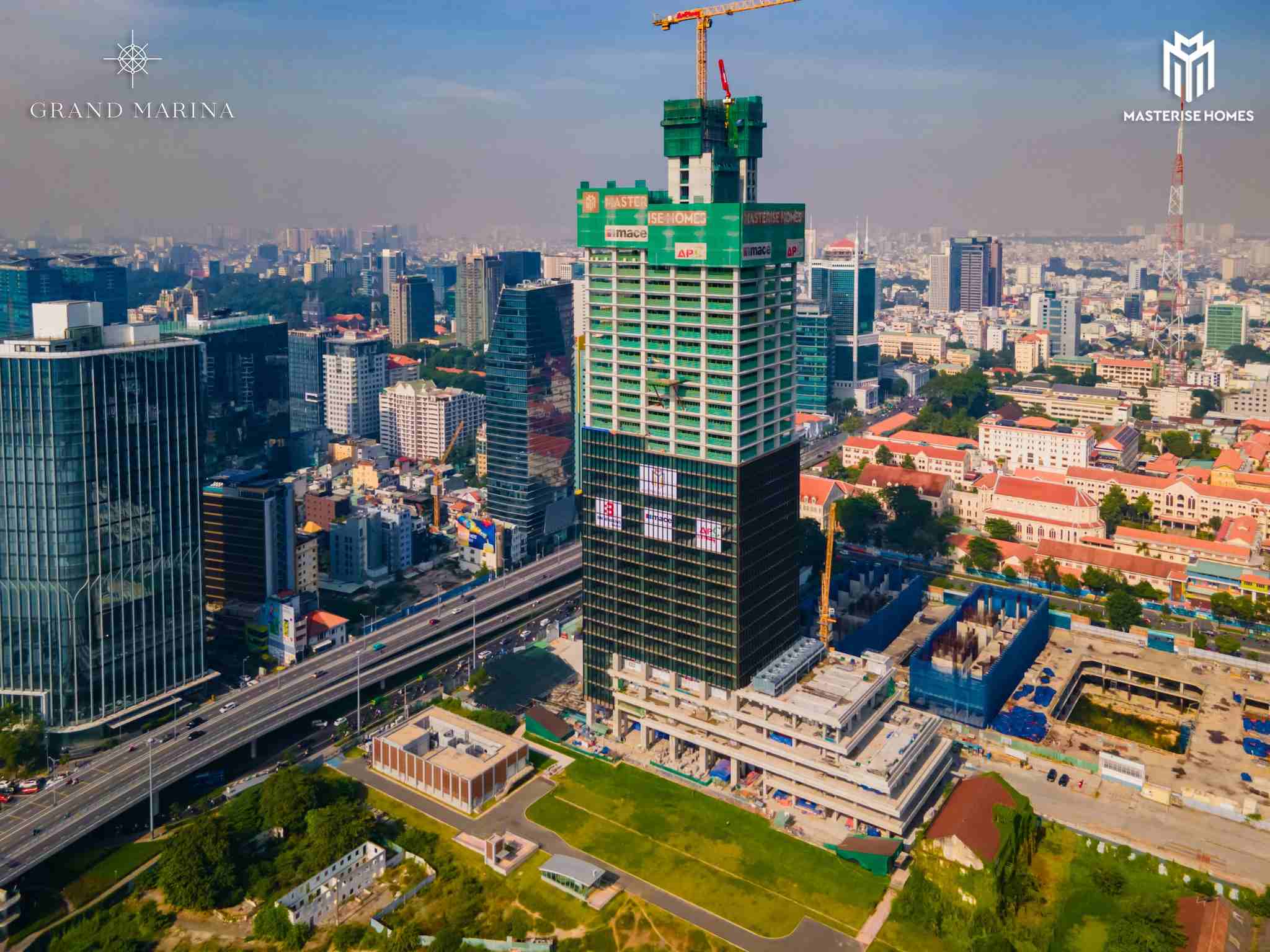 Grand Marina Saigon - Tiến độ cuối năm 2023