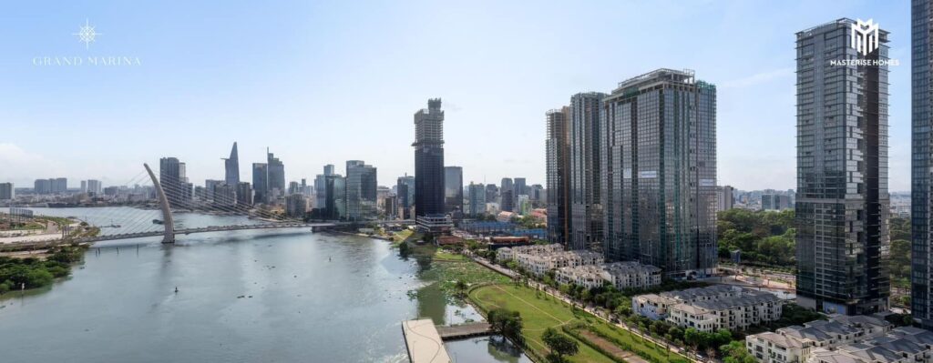 Cập nhật tiến độ Grand Marina Saigon và Marina Central Tower tháng 2 năm 2024